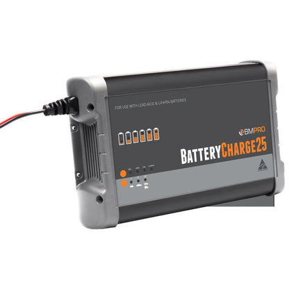 BMPRO Batterycharge25 25 amp 240 volt 12v Battery Charger Suitable for Lithium and Lead Batteries - Everything Caravans