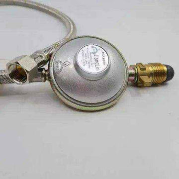 BBQ Regulator and Hose 3-8" SAE Female Flare x 900mm - Everything Caravans