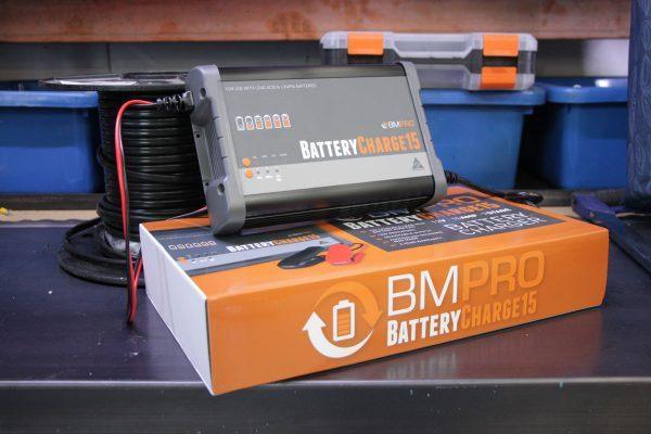 BMPRO Batterycharge15 15amp 240v 12v Battery Charger Suitable for Lithium n Lead Batteries - Autumn Sale - Everything Caravans