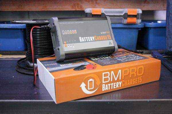 BMPRO Batterycharge15 15amp Battery Charger 240v 12v Suitable for Lithium n Lead Batteries - Autumn Sale - Everything Caravans
