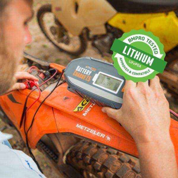 BMPRO Batterycharge7.5 7.5amp 240 volt 12v Battery Charger Suitable for Lithium and Lead Batteries - Everything Caravans