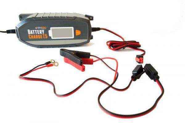 BMPRO Batterycharge7.5 7.5amp 240 volt 12v Battery Charger Suitable for Lithium and Lead Batteries - Everything Caravans