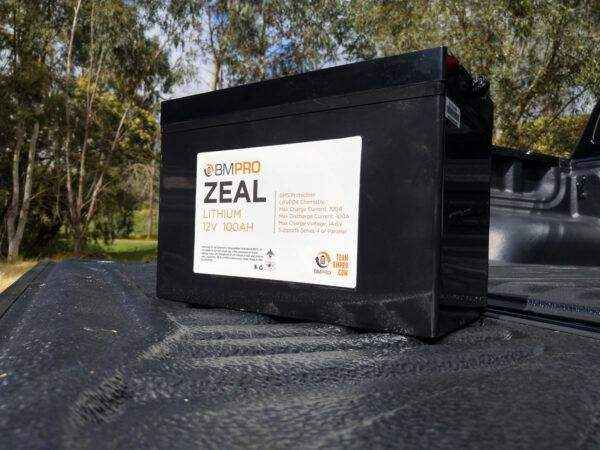 BMPRO Zeal 12v 100Ah Lithium Battery Lifepo4 - Everything Caravans