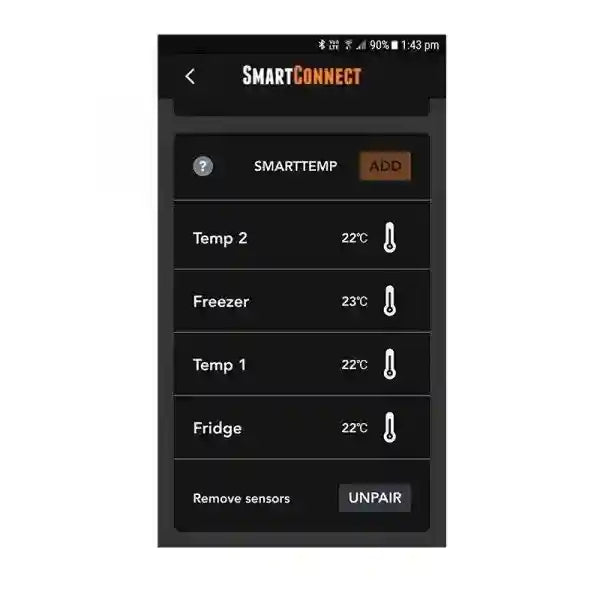 BMPRO Smarttemp Bluetooth Temperature Sensor - Ideal for Fridge - Everything Caravans