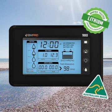 BMPRO Trek3 Caravan Management - Battery and Water on One Screen - Suitable for Lithium - Everything Caravans