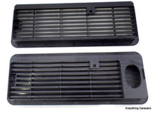 Black Complete Vent Set for 3 Way Fridge Dometic Caravan Fridge Under 90 Litres - Everything Caravans
