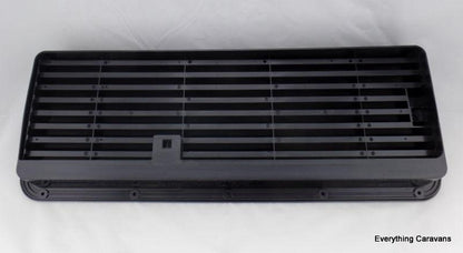 Black Complete Vent Set for 3 Way Fridge Dometic Caravan Fridge Under 90 Litres - Everything Caravans