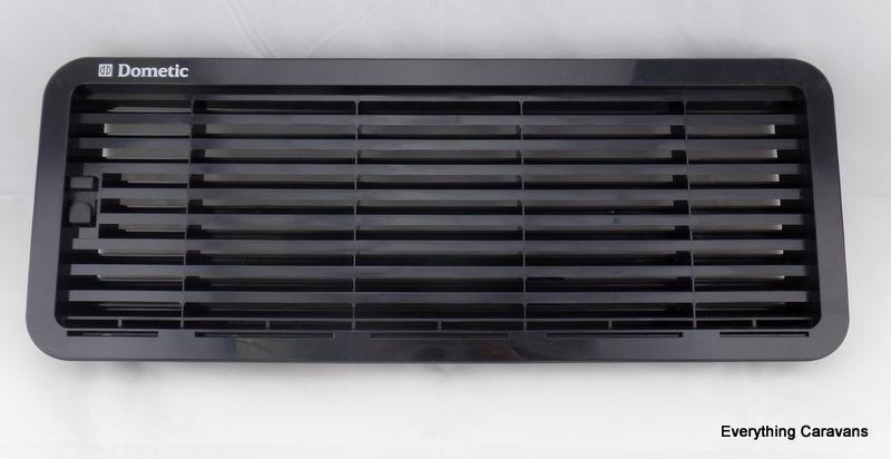 Black Complete Vent Set for 3 Way Fridge Dometic Caravan Fridge Under 90 Litres - Everything Caravans