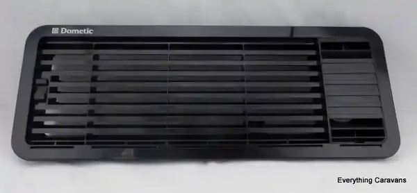 Black Complete Vent Set for 3 Way Fridge Dometic Caravan Fridge Under 90 Litres - Everything Caravans