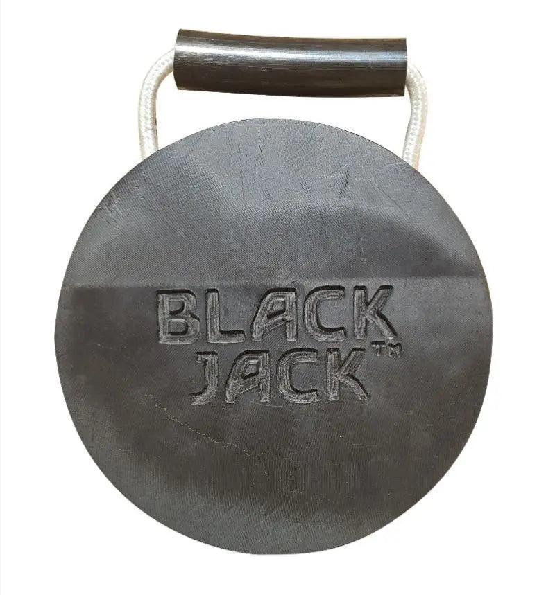 Black Jack Trailer Jack Foot Pad Black - Everything Caravans