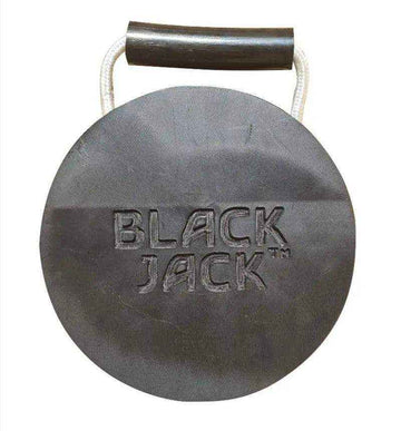 Black Jack Trailer Jack Foot Pad Black - Everything Caravans