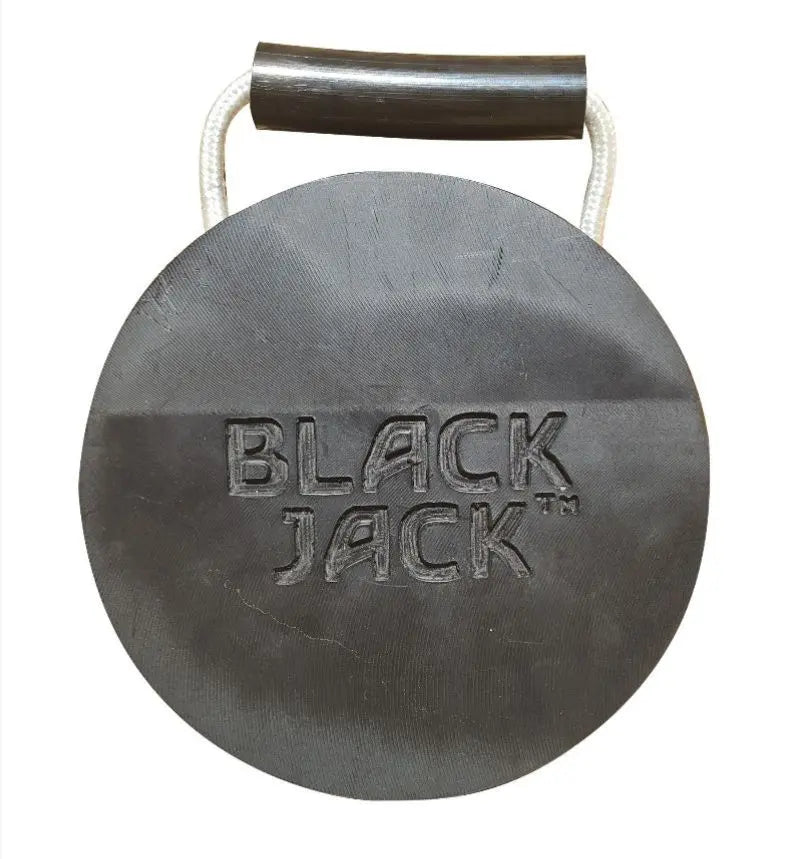 Black Jack Trailer Jack Foot Pad Black Titan