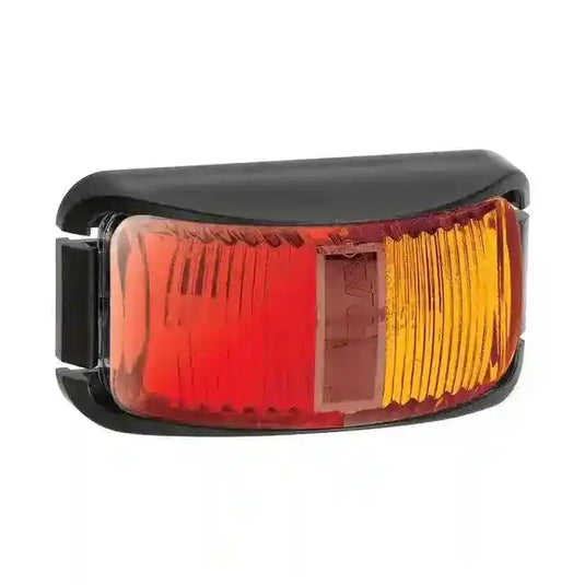 Black Side Marker Clearance Lightred and Amber Led - Model 16 Narva - Everything Caravans