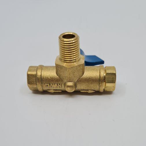 Blue Handle Manual Change Over Valve - Everything Caravans