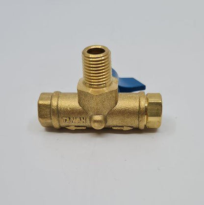 Blue Handle Manual Change Over Valve - Everything Caravans