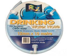 Blue Non toxic Reinforced Water Hose 12mm x 10mm Roll - Everything Caravans