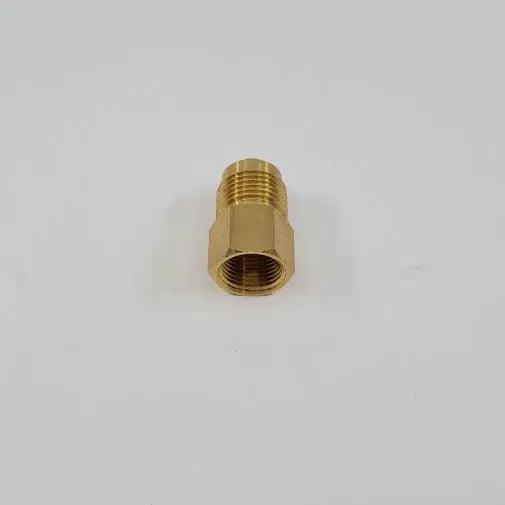Brass fittings 1-2" to 3-8" Female Flare Union - Everything Caravans