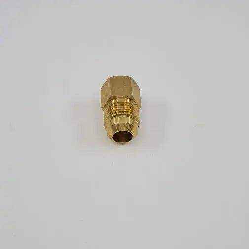 Brass fittings 1-2" to 3-8" Female Flare Union - Everything Caravans