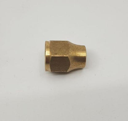 Brass Gas fitting 1-2"Reducing Flare Nut for 3-8" Copper Pipe 01-.621 - Everything Caravans