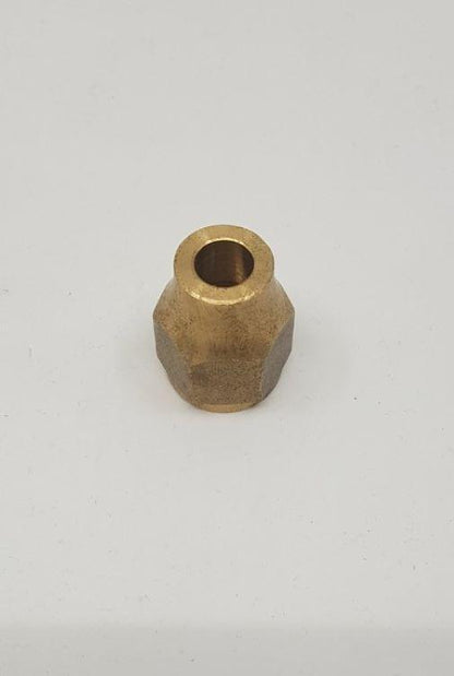 Brass Gas fitting 1-2"Reducing Flare Nut for 3-8" Copper Pipe 01-.621 - Everything Caravans