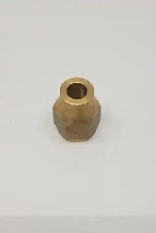 Brass Gas fitting 1-2"Reducing Flare Nut for 3-8" Copper Pipe 01-.621 - Everything Caravans
