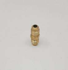 Brass Gas fitting 1-4 Flare Double Union for 1-4 Flare 01-1703 - Everything Caravans
