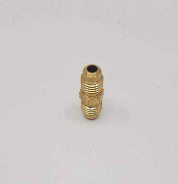 Brass Gas fitting 1-4 Flare Double Union for 1-4 Flare 01-1703 - Everything Caravans