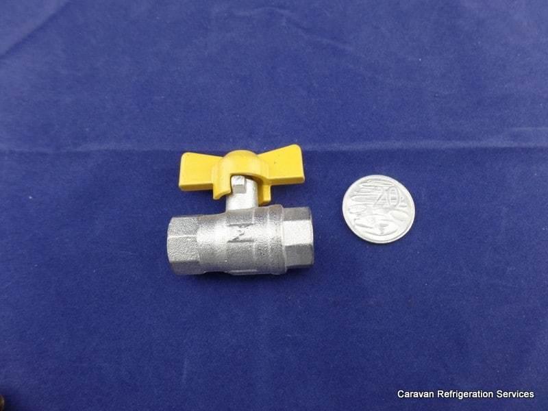 Brass Gas Fitting 14 Tapered Female AGA Gas Ball Shutoff Valve (23FF