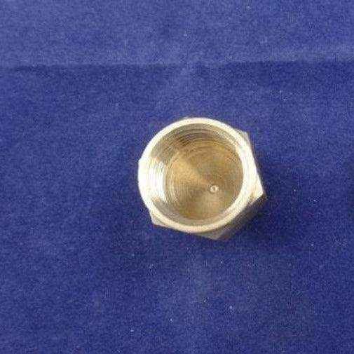 Brass Gas fitting 3-8 Flare Cap Nut for 3-8 Male Flare - Everything Caravans