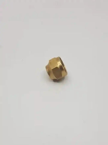 Brass Gas fitting 3-8 Flare Cap Nut for 3-8 Male Flare 01-5603 - Everything Caravans