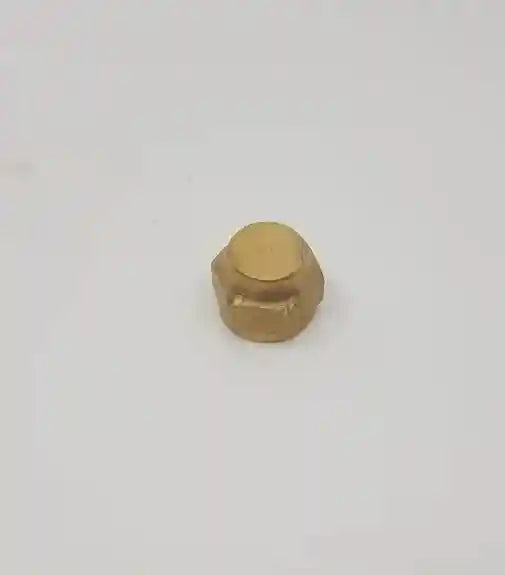 Brass Gas fitting 3-8 Flare Cap Nut for 3-8 Male Flare 01-5603 - Everything Caravans