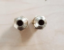 Brass Gas fitting 5-16 Flare Union for 1-4 Taper Thread x 2 - Everything Caravans