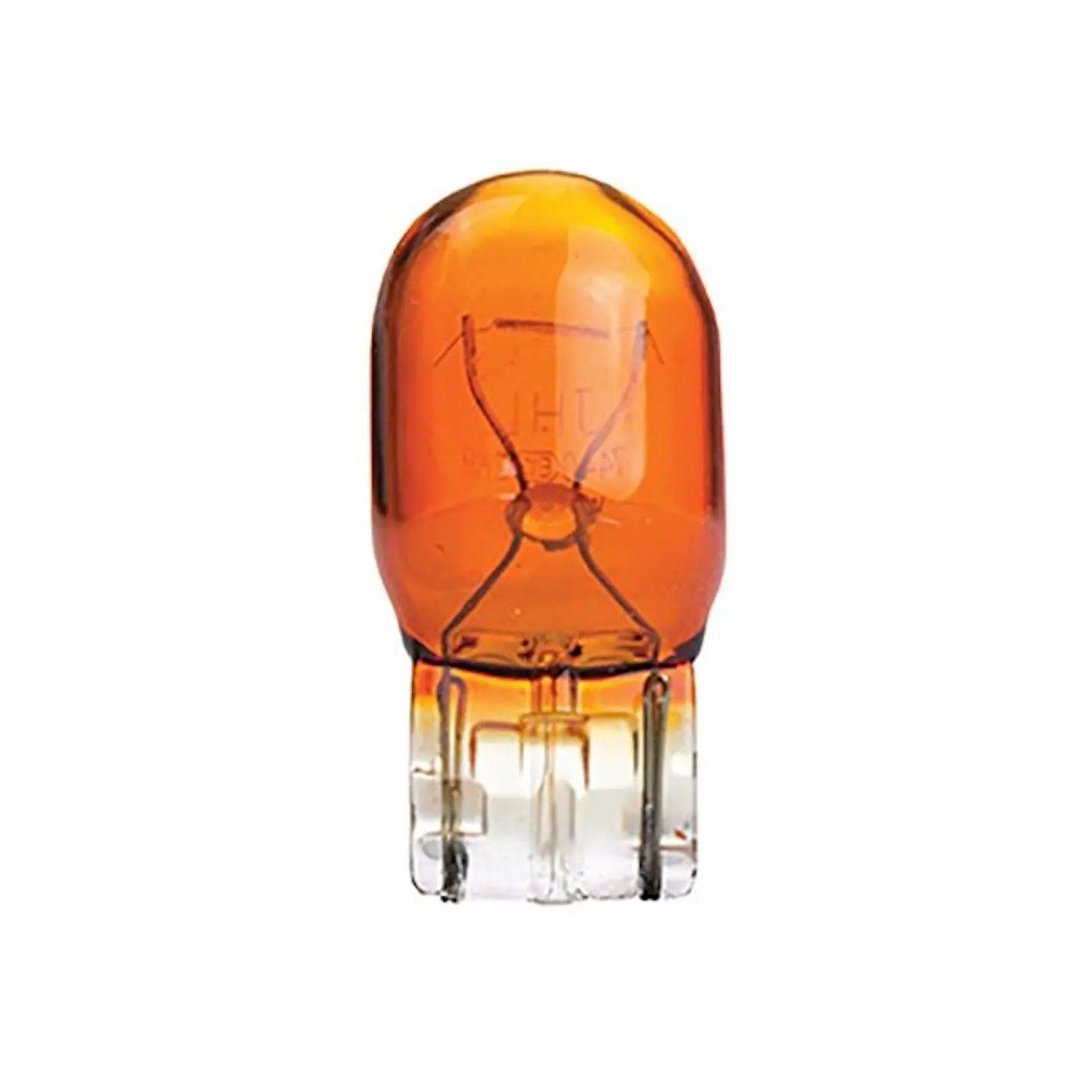 Bulb Wedge 12v 21W T-20mm Amber  - Pack of 2 - Everything Caravans