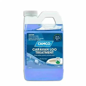 Camco Caravan Loo Treatment - Pure Rain Scent - Liquid Toilet Additive - Everything Caravans
