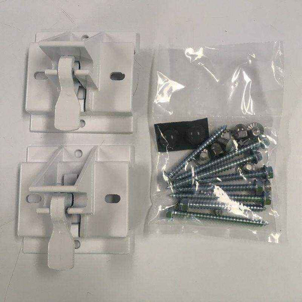Carefree Awning Hardware in White - Long Universal Size - Everything Caravans