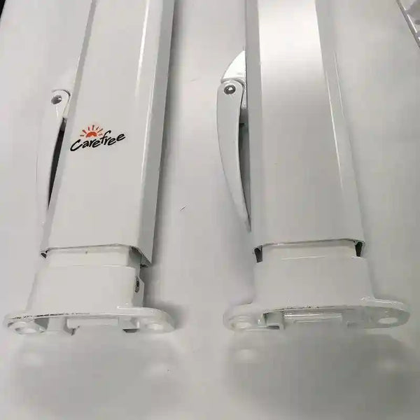Carefree Awning Hardware in White - Long Universal Size - Everything Caravans