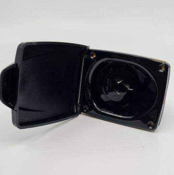 CMS 15amp Plug Power inlet Black. Jil15 Bk - Everything Caravans