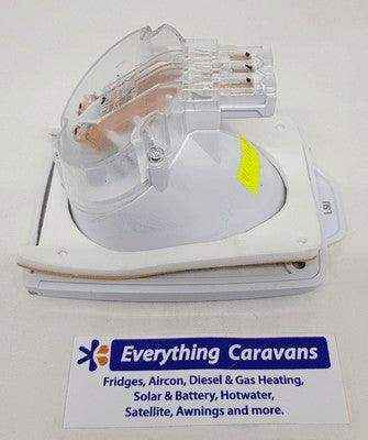 CMS 15amp Plug Power inlet White for Caravan 240 Electrics - Everything Caravans