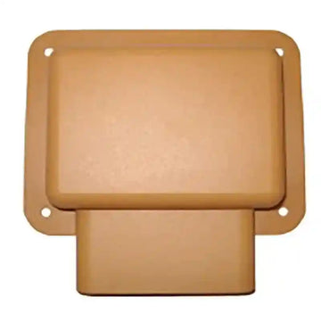 CMS Mounting Shroud for Outlets+Switch Plates Beige for Caravan 240 Electrics - Everything Caravans