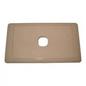 CMS Switch Plate Single Beige for Caravan 240 Electrics - Everything Caravans