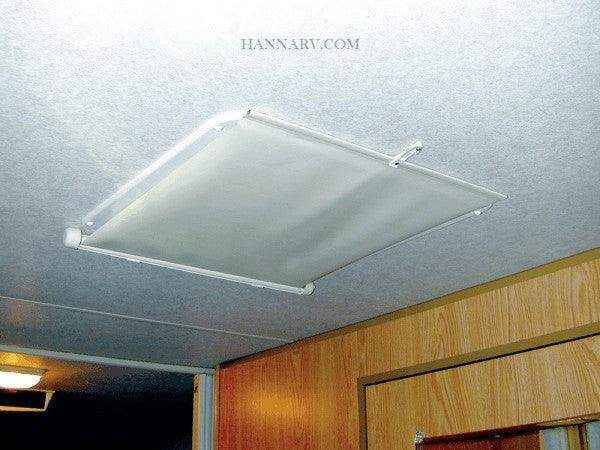 Camco Lights Out Retractable RV Roof Vent Shade Blind - Everything Caravans