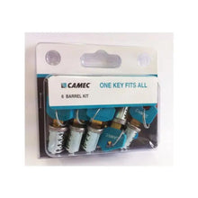 Camec One Key fits All - 6 Barrel Kit - Everything Caravans