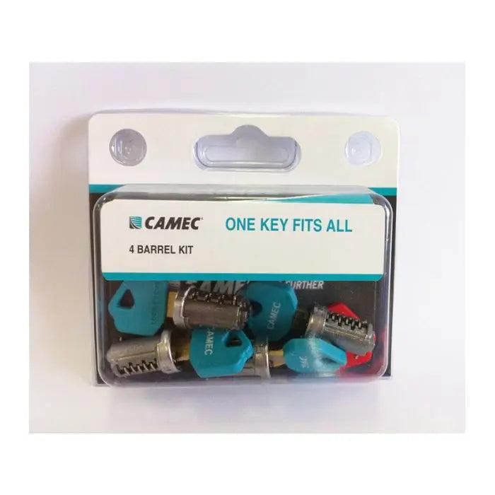 Camec One Key Fits All - 4 Barrel Kit - Everything Caravans