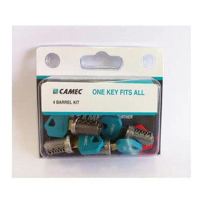 Camec One Key Fits All - 4 Barrel Kit - Everything Caravans