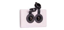 Caravan Dual Car Accessory Socket 12v DC Wallplate - Everything Caravans
