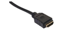 Caravan HDMI Single Black Wallplate Dual Cover with Flyleads - Everything Caravans