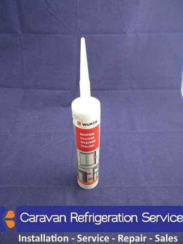 Caravan Sealant Wurth Neutral Cure Silicone - Black - Everything Caravans