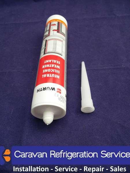 Caravan Sealant Wurth Neutral Cure Silicone - Black - Everything Caravans