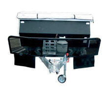 Caravan Stone Shield with Mesh 3Pce Black (2310mm x 500mm) - Everything Caravans