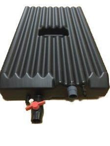 Caravan and RV 110 Litre Grey Water Tank with Valve and inlet Adaptor - Everything Caravans